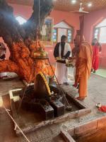 HH Swamijis visit to Mangaleshwar Bhairava Temple, Srinagar (8th March 2026)